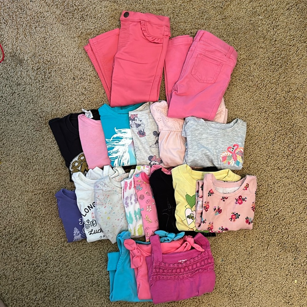 Toddler Girl 20 Piece Bundle - 3T and 4T